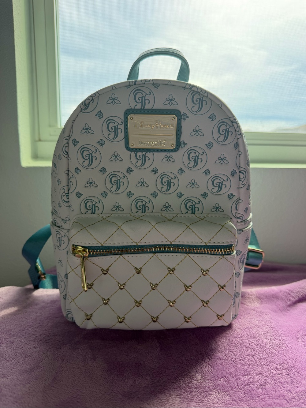 Disney Parks Grand Floridian Hotel Loungefly Backpack